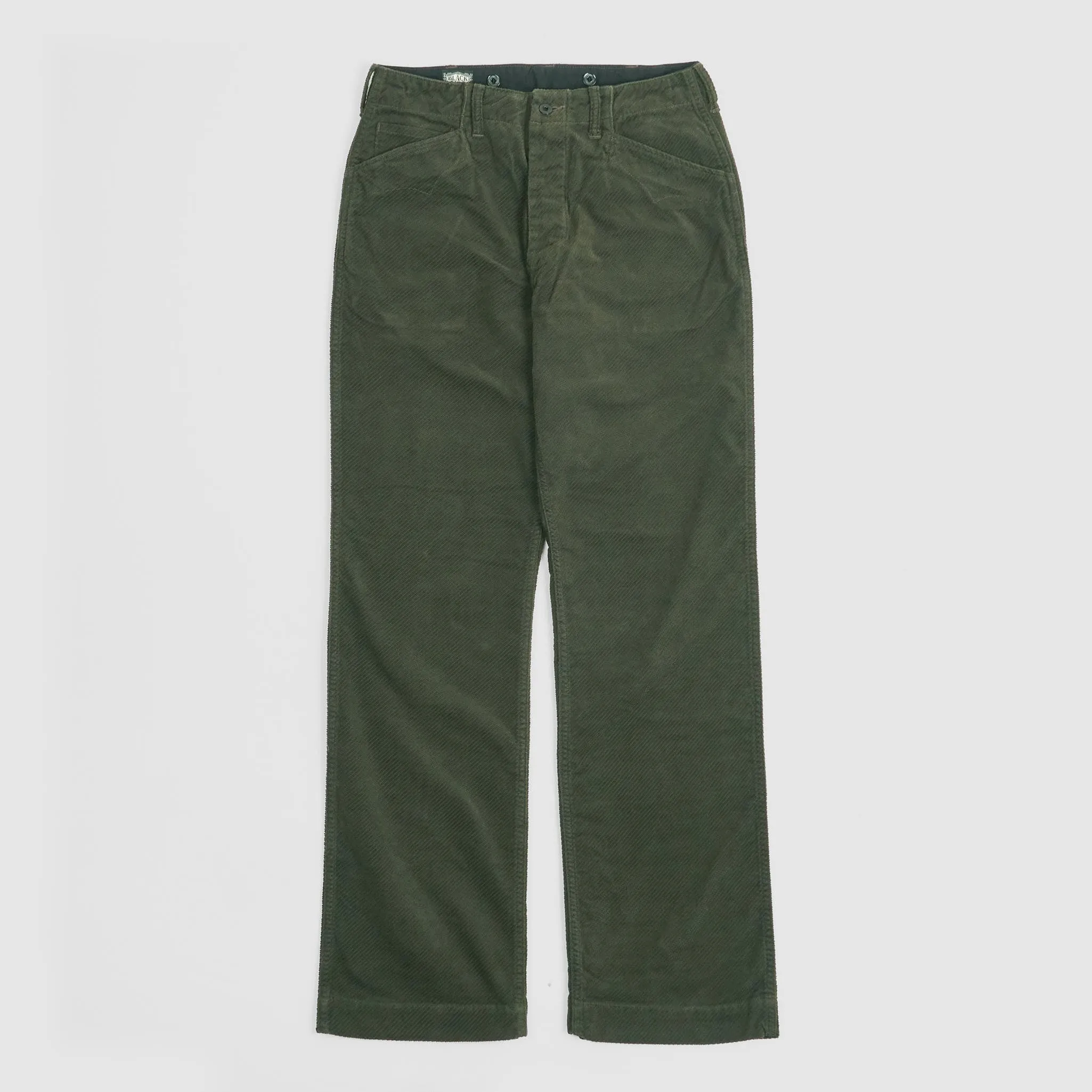 Black Sign Rasp Cord Miner Chino