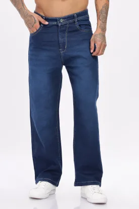 BLUE LOOSE FIT JEANS