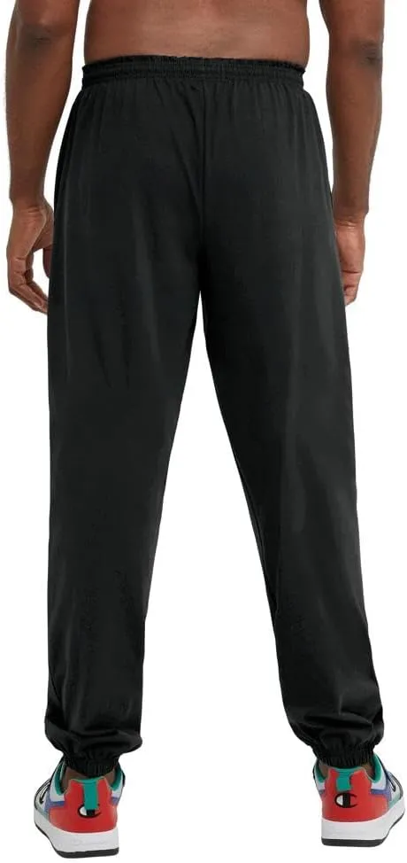 Champion Men's Pants, Lightweight Lounge, Jersey Knit Casual Pants for Men (Reg. or Big & Tall)