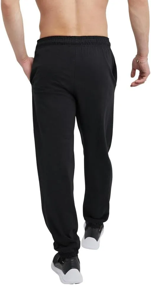 Champion Men's Pants, Lightweight Lounge, Jersey Knit Casual Pants for Men (Reg. or Big & Tall)