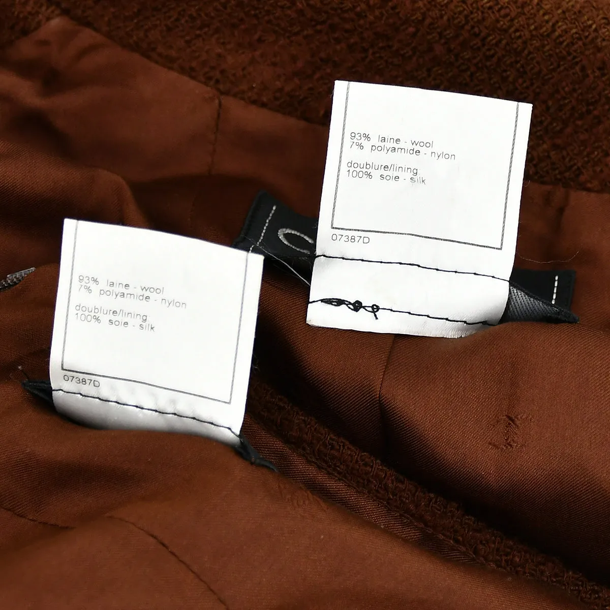Chanel 1998 fall double-breasted skirt suit #38