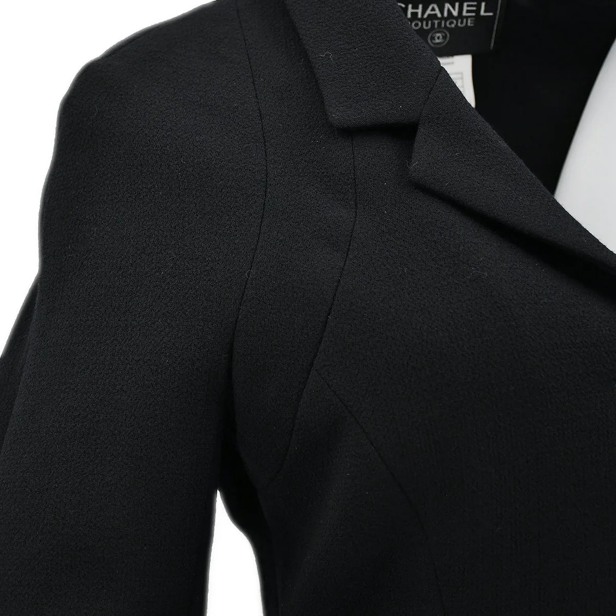 Chanel Fall 1997 single-breasted wool skirt suit  #40