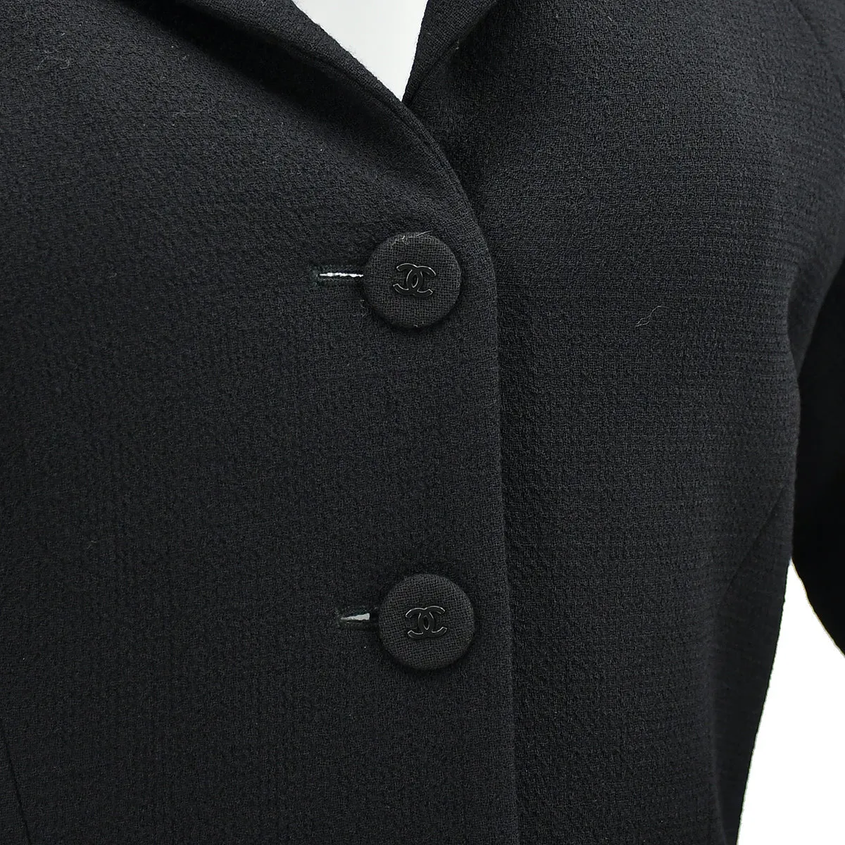 Chanel Fall 1997 single-breasted wool skirt suit  #40