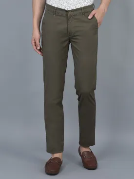 Cobb Olive Slim Fit Chinos