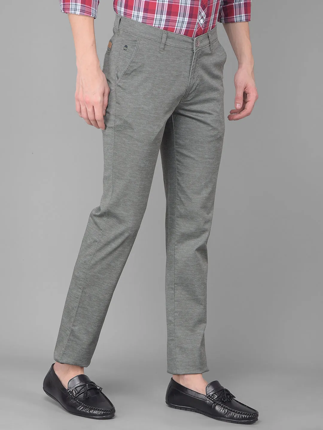 COBB OLIVE SLIM FIT PREMIUM CHINOS