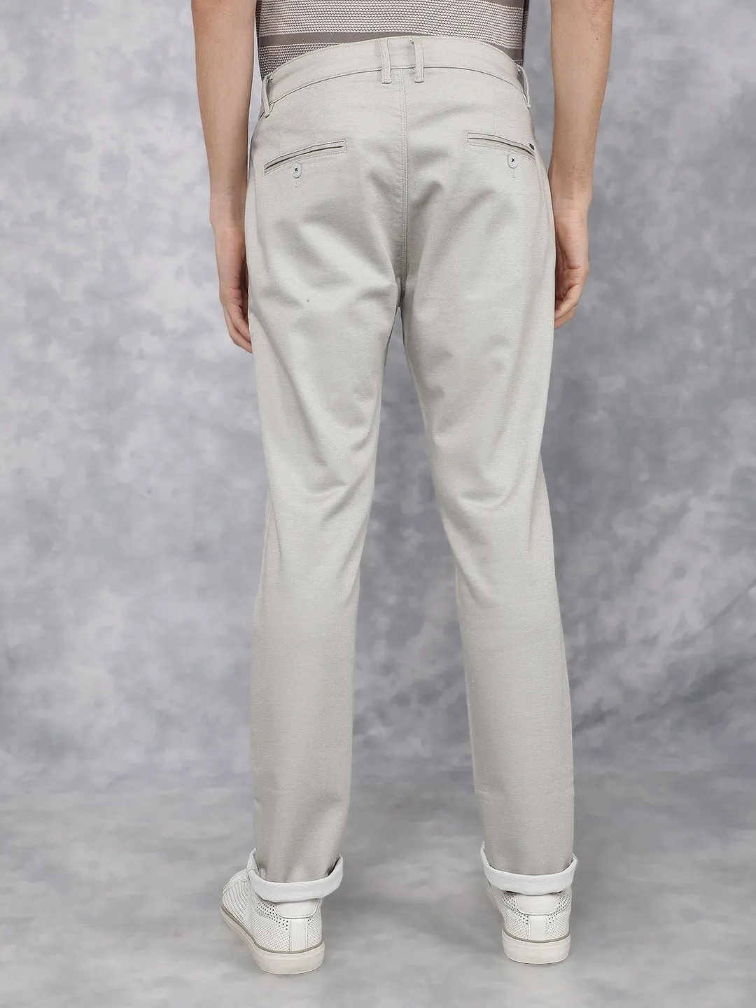 Cream Chinos Trousers
