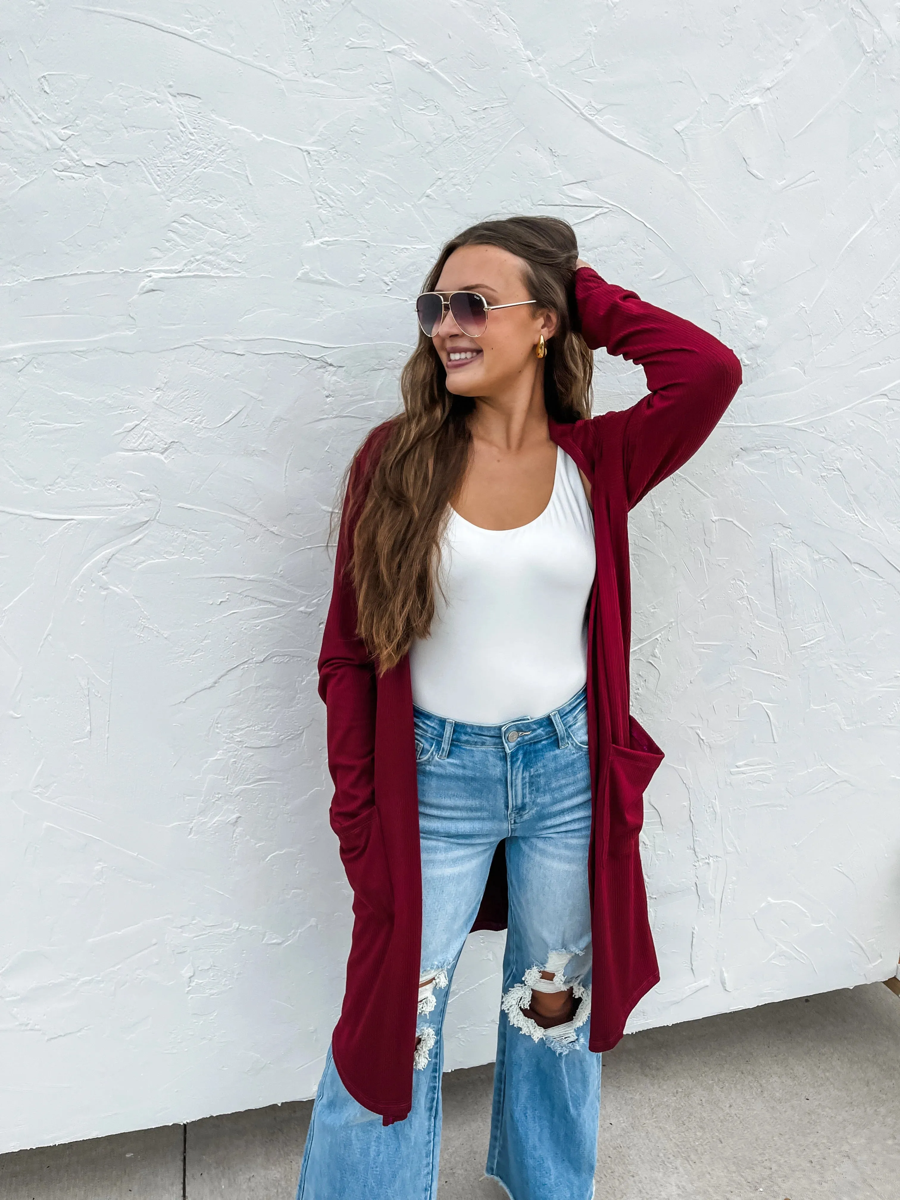 Fall Sierra Cardigan in Six Colors - RTS