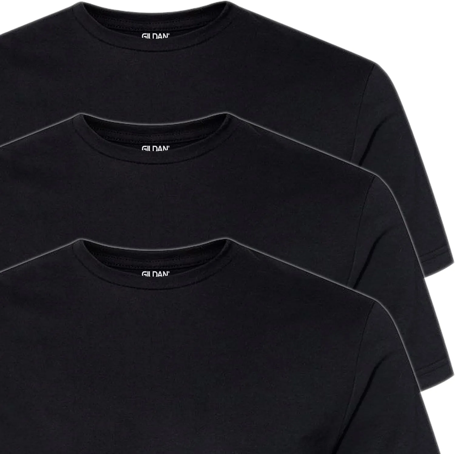 Gildan Men's Cotton Stretch T-Shirts, Multipack