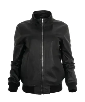 Gucci Leather bomber jacket  ALL0684