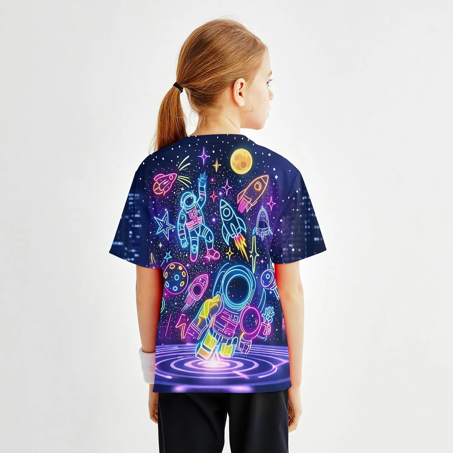 Hgvoetty Boys Girls Shirts Graphic T-Shirts Kids 3D T-Shirts Youth Novelty Casual Short Sleeve Tops Tees for 6-16 Years