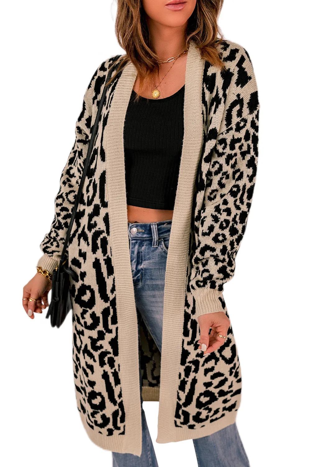Leo Leopard Cardigan