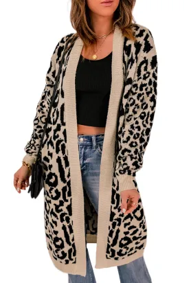 Leo Leopard Cardigan