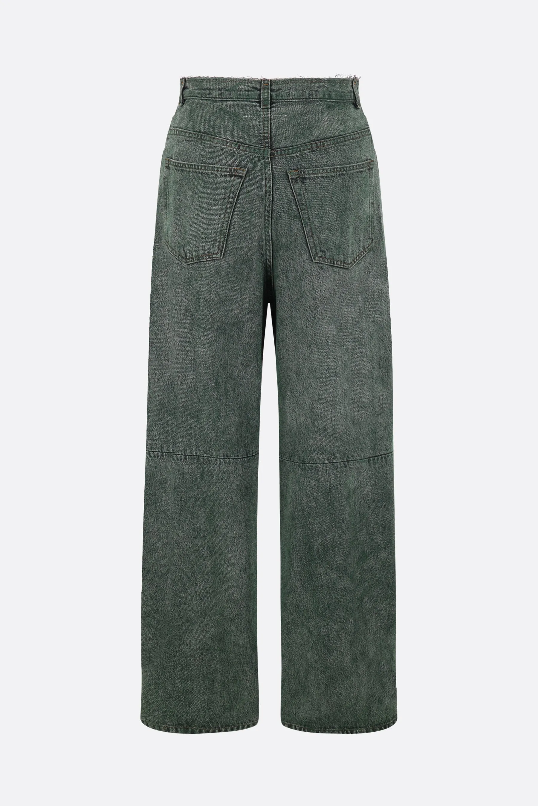 loose-fit denim jeans