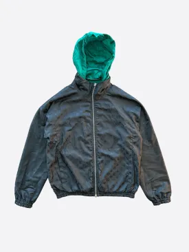 Louis Vuitton Black Monogram Reversible Windbreaker