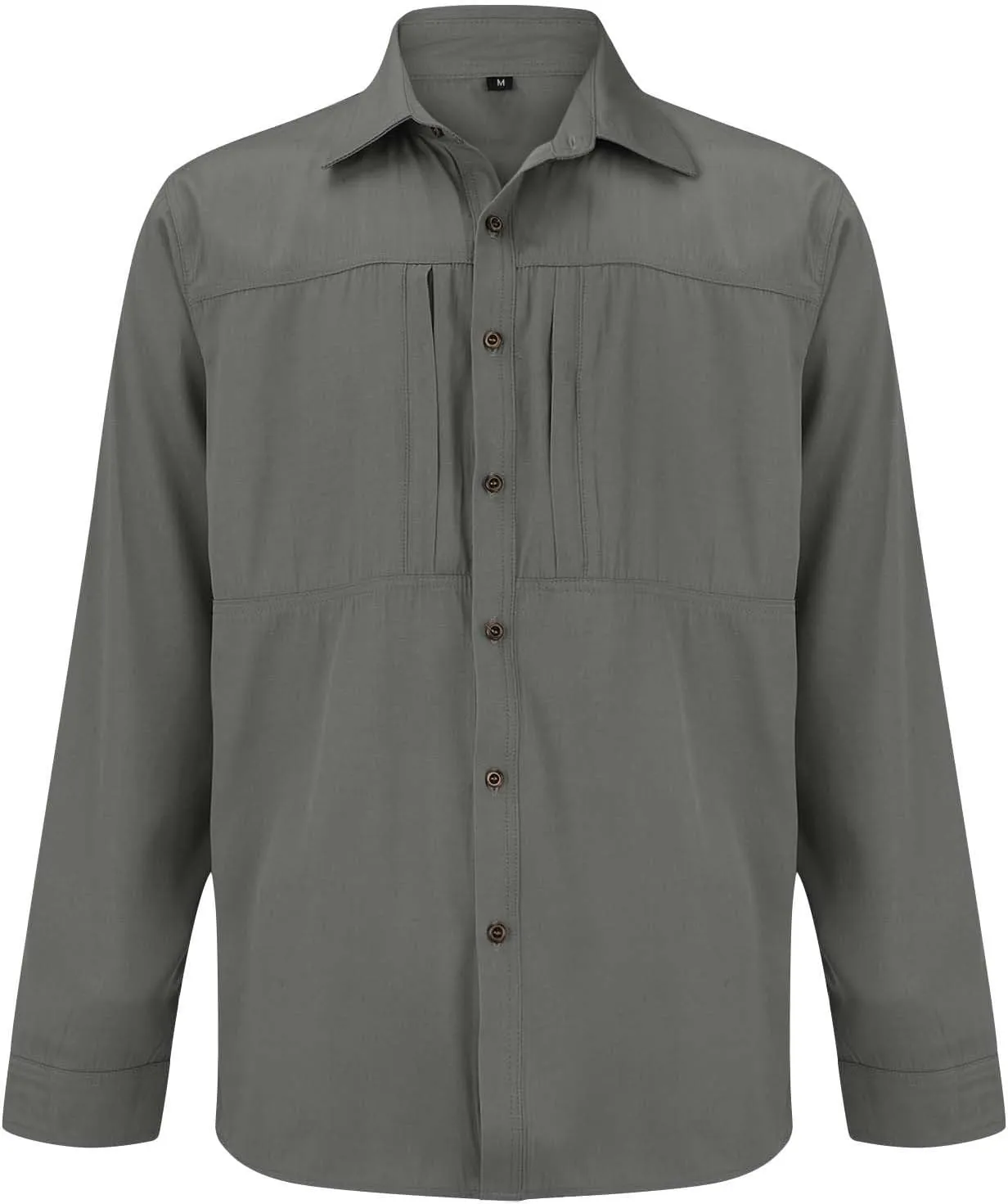 Mens Jeans Slim Fit Stretch Comfy Summer Outdoor Street Denim Shirts Lapel Button Down Long Sleeve Jacket with Pocket