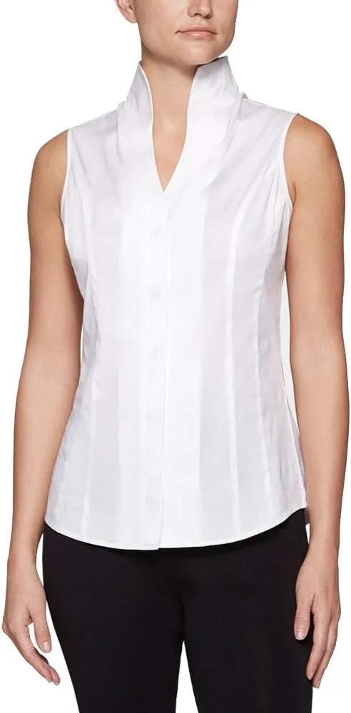 MISOOK Women Sleeveless Blouse - Pull on, Unlined Woven Tank Machine or Hand Wash Washable for Ladies & Girls