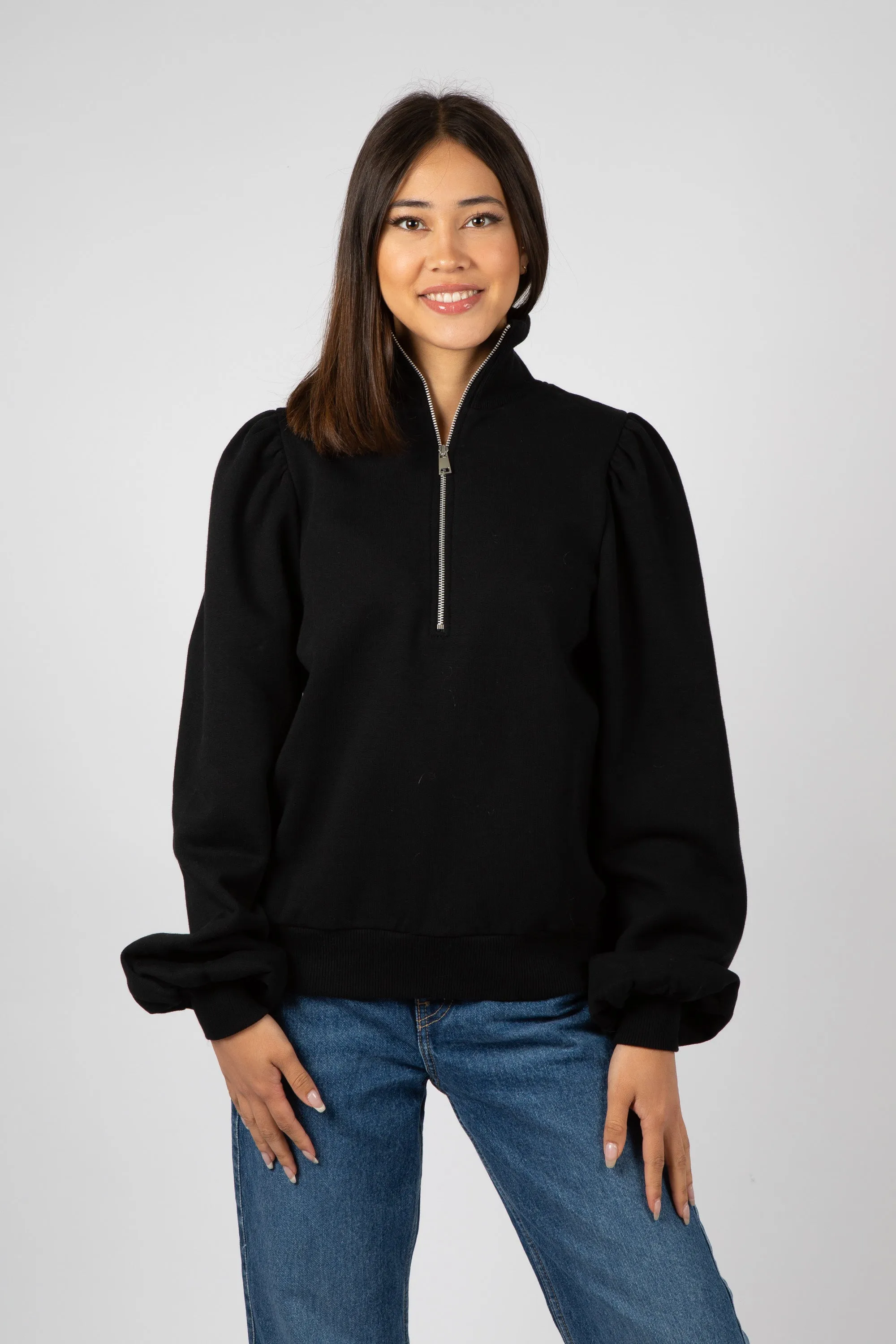 NankitaGZ Zipper Sweatshirt - Black