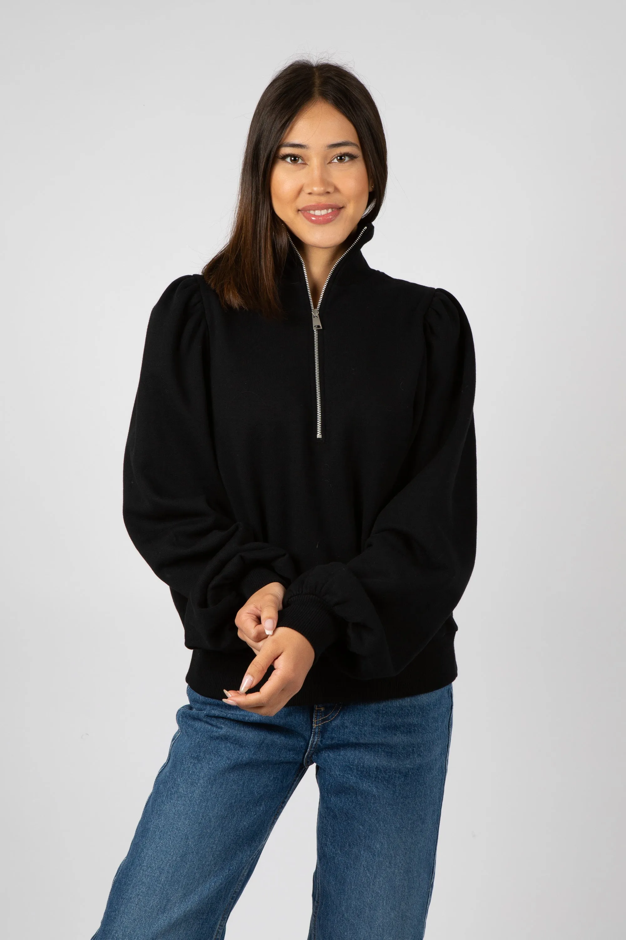 NankitaGZ Zipper Sweatshirt - Black