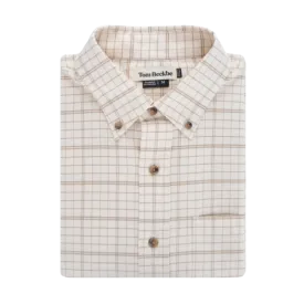 Oxford Shirt - Umber Khaki Plaid