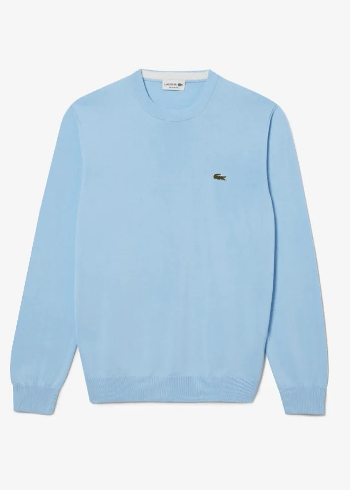 Pull Lacoste bleu clair