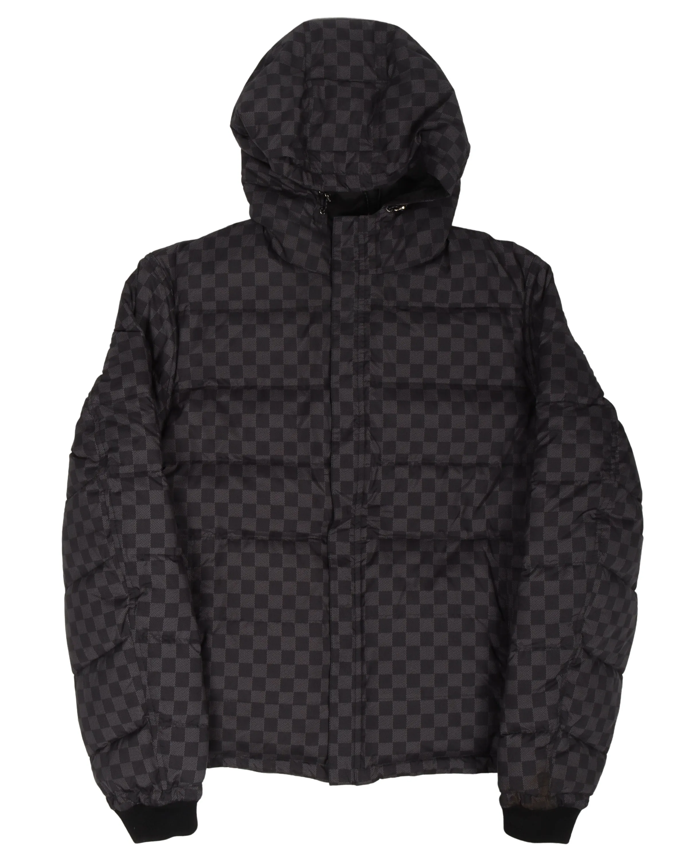 Reversible Damier Down Jacket