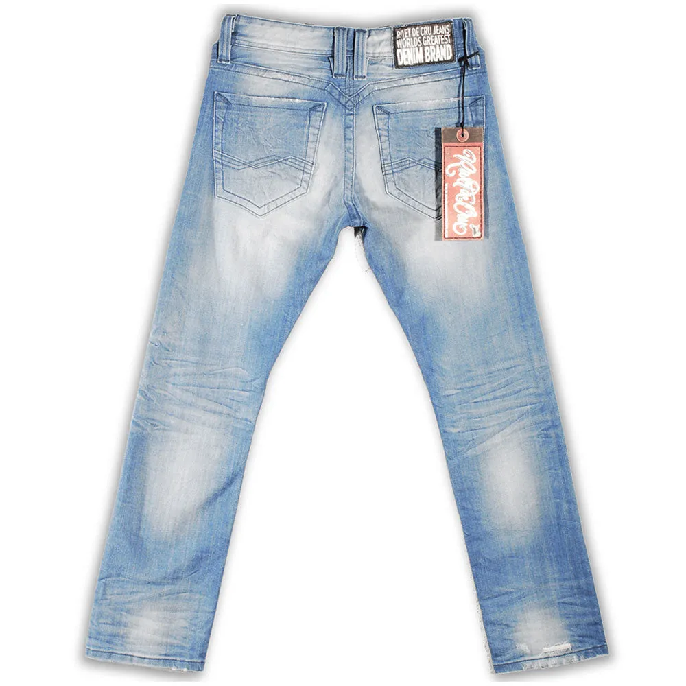 Rivet De Cru Marina Blue Straight Leg Jeans