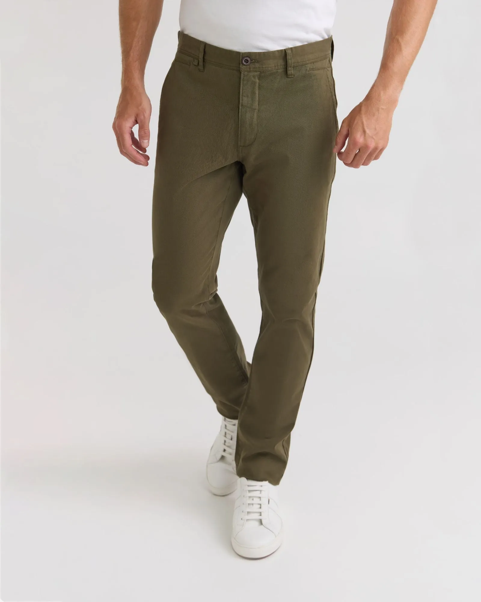 Slim Leg Stretch Cotton Chino