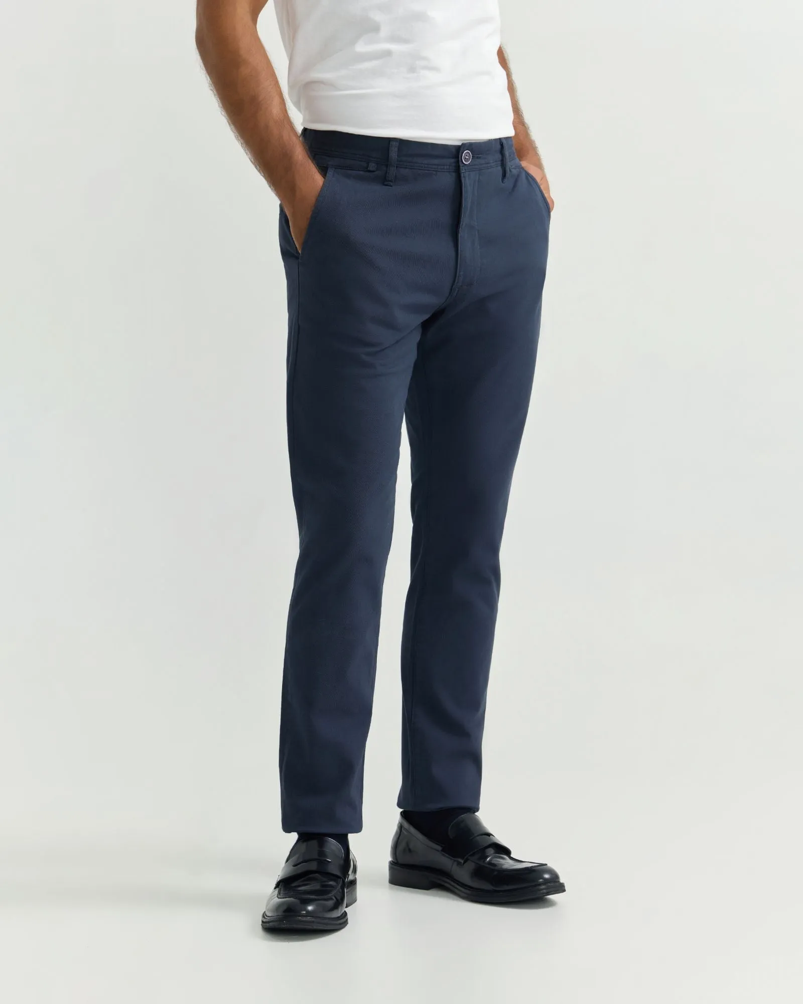 Slim Leg Stretch Cotton Chino