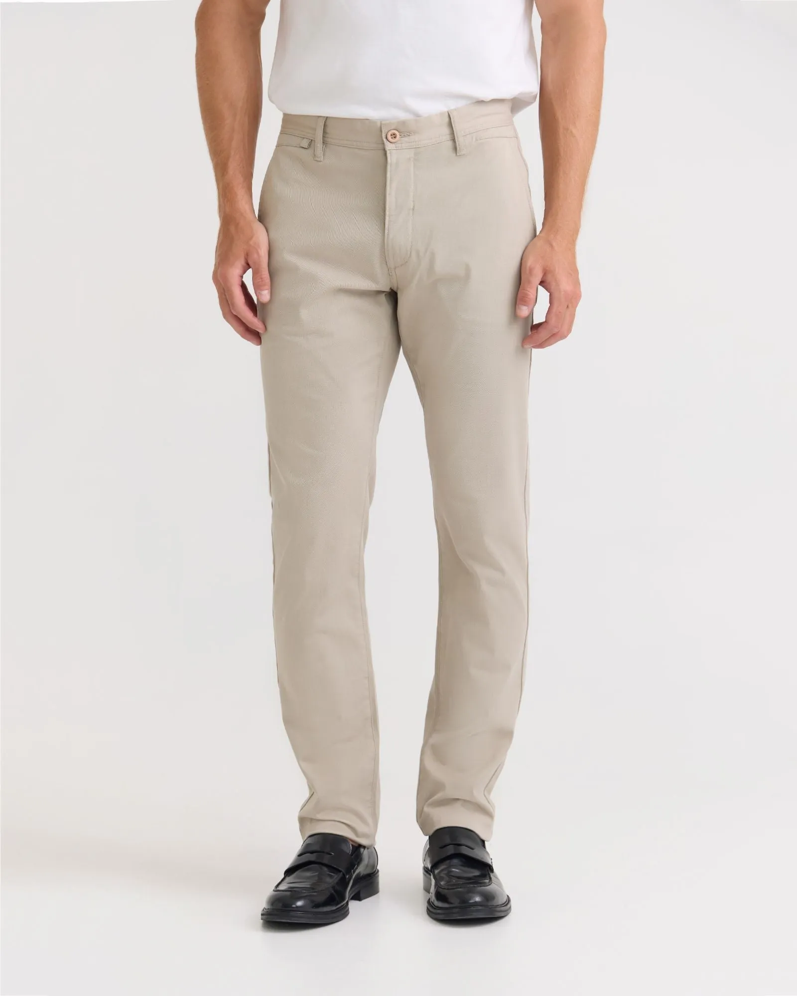 Slim Leg Stretch Cotton Chino