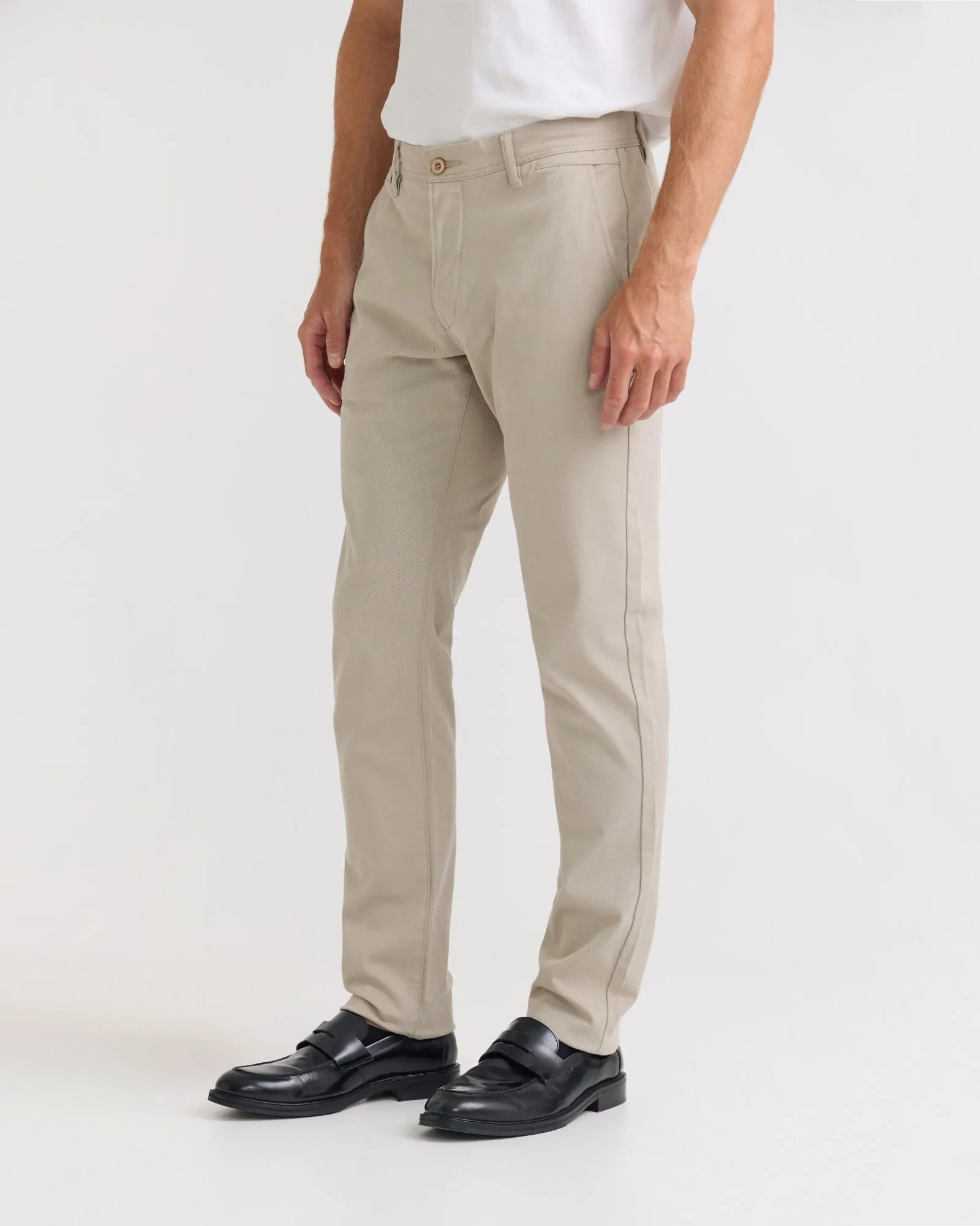 Slim Leg Stretch Cotton Chino