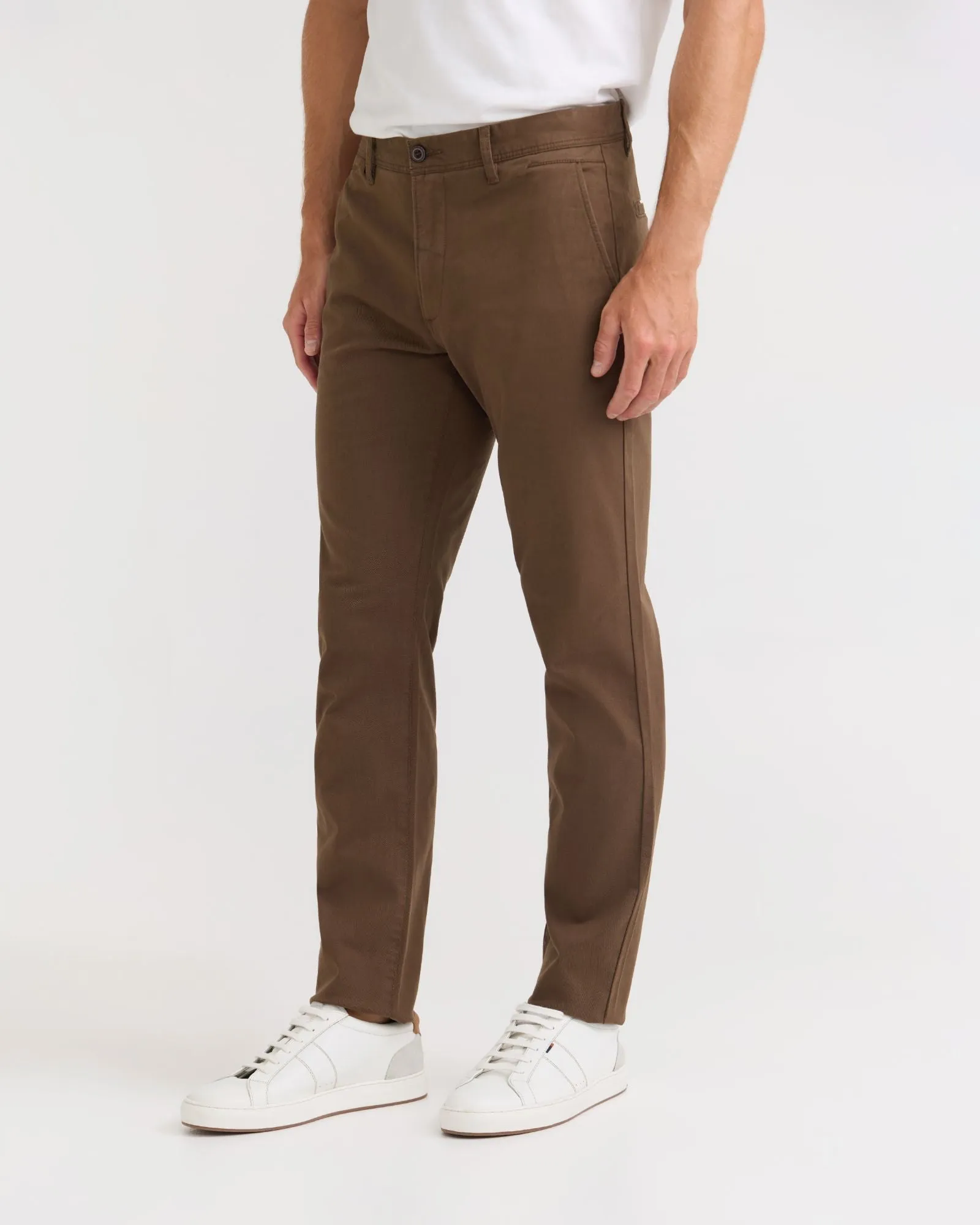 Slim Leg Stretch Cotton Chino