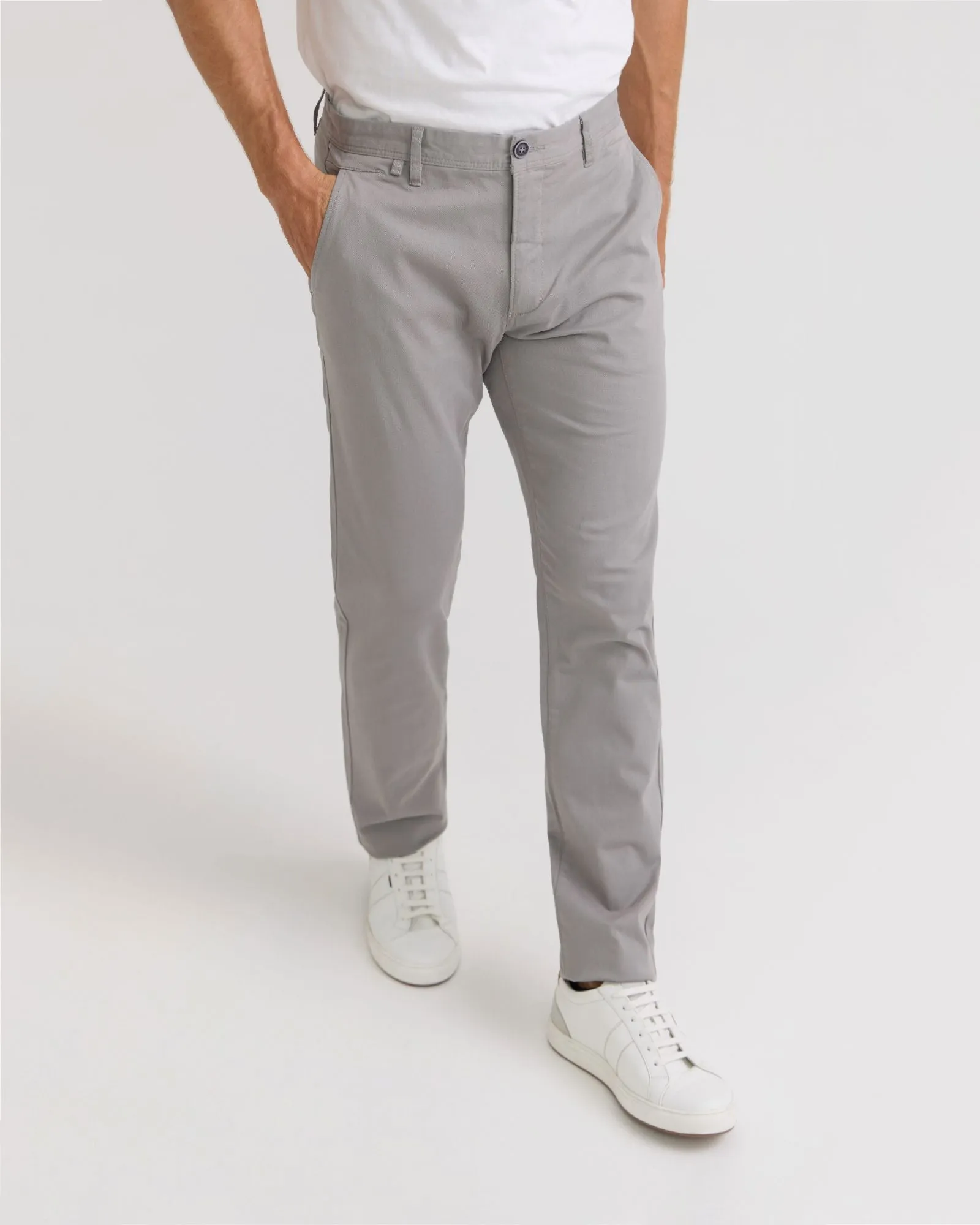 Slim Leg Stretch Cotton Chino