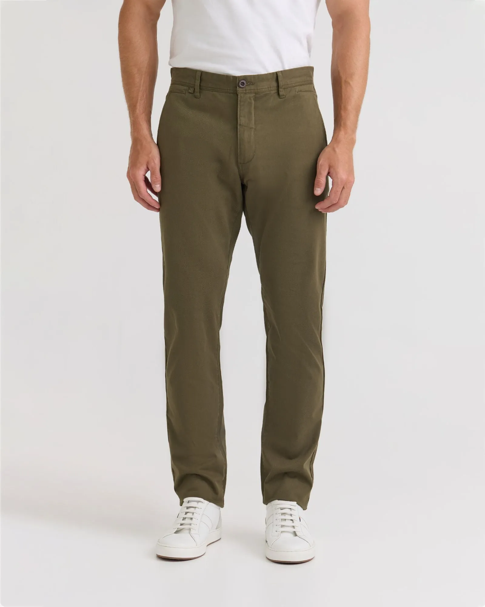 Slim Leg Stretch Cotton Chino