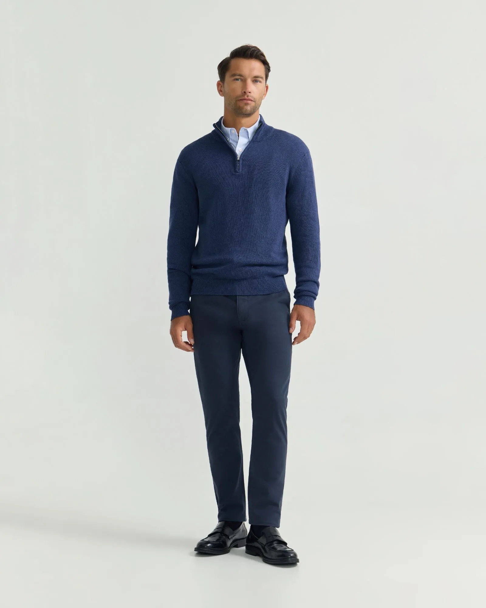 Slim Leg Stretch Cotton Chino