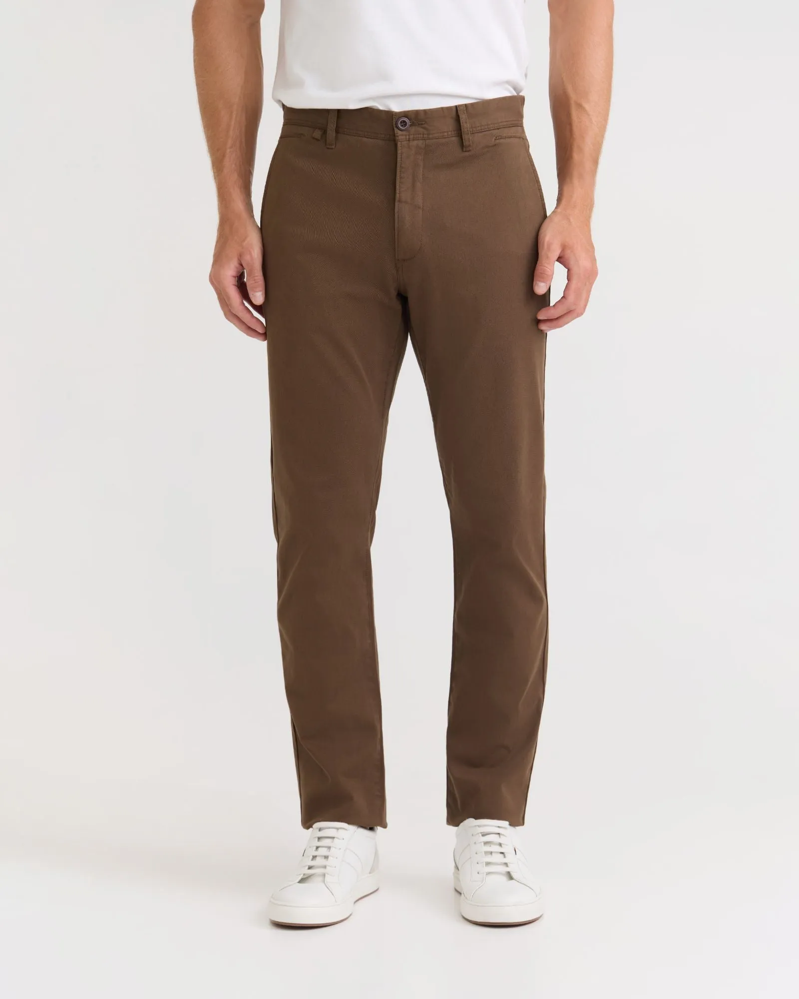 Slim Leg Stretch Cotton Chino