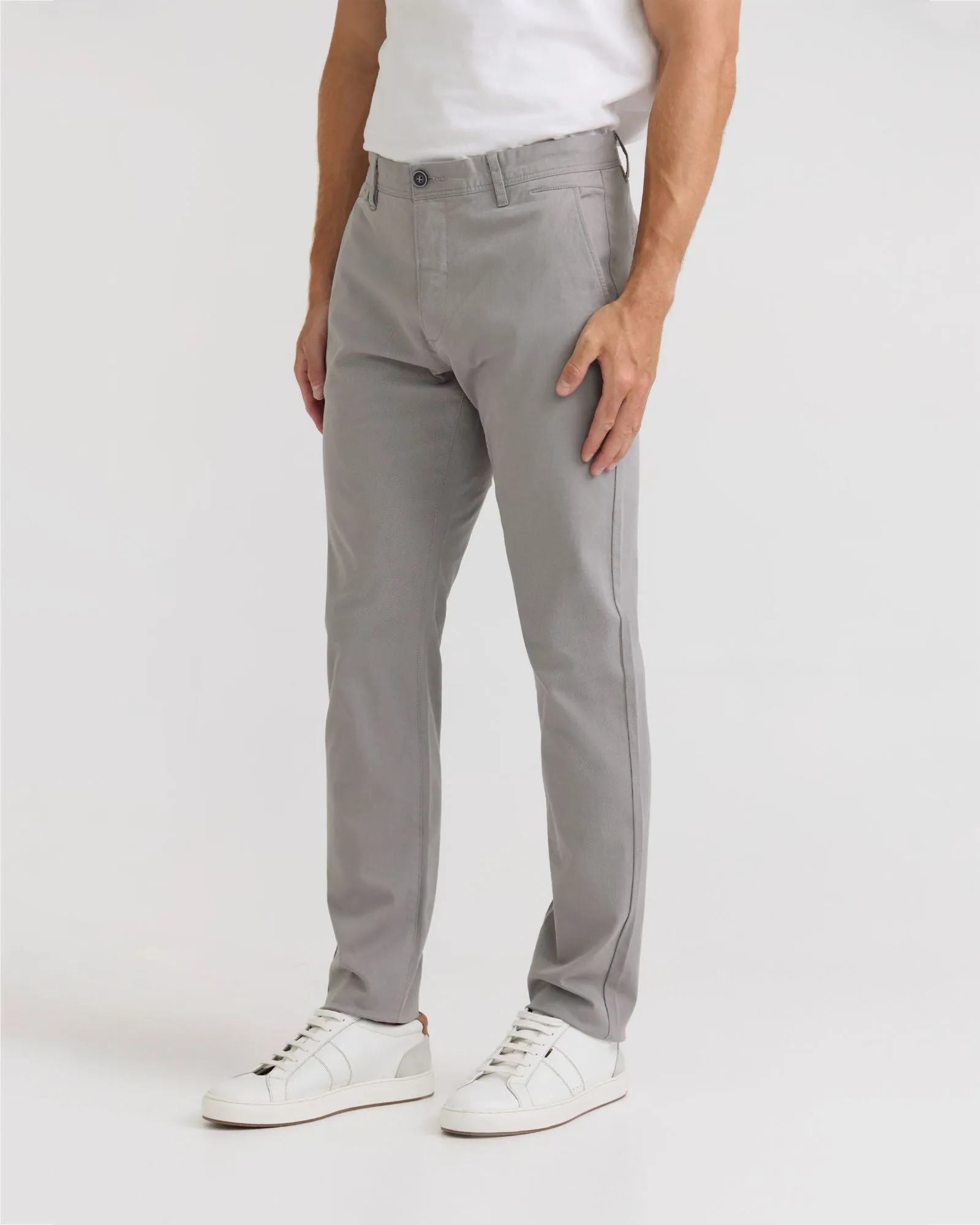 Slim Leg Stretch Cotton Chino