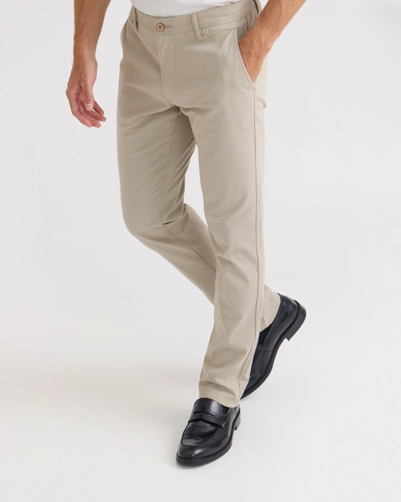 Slim Leg Stretch Cotton Chino