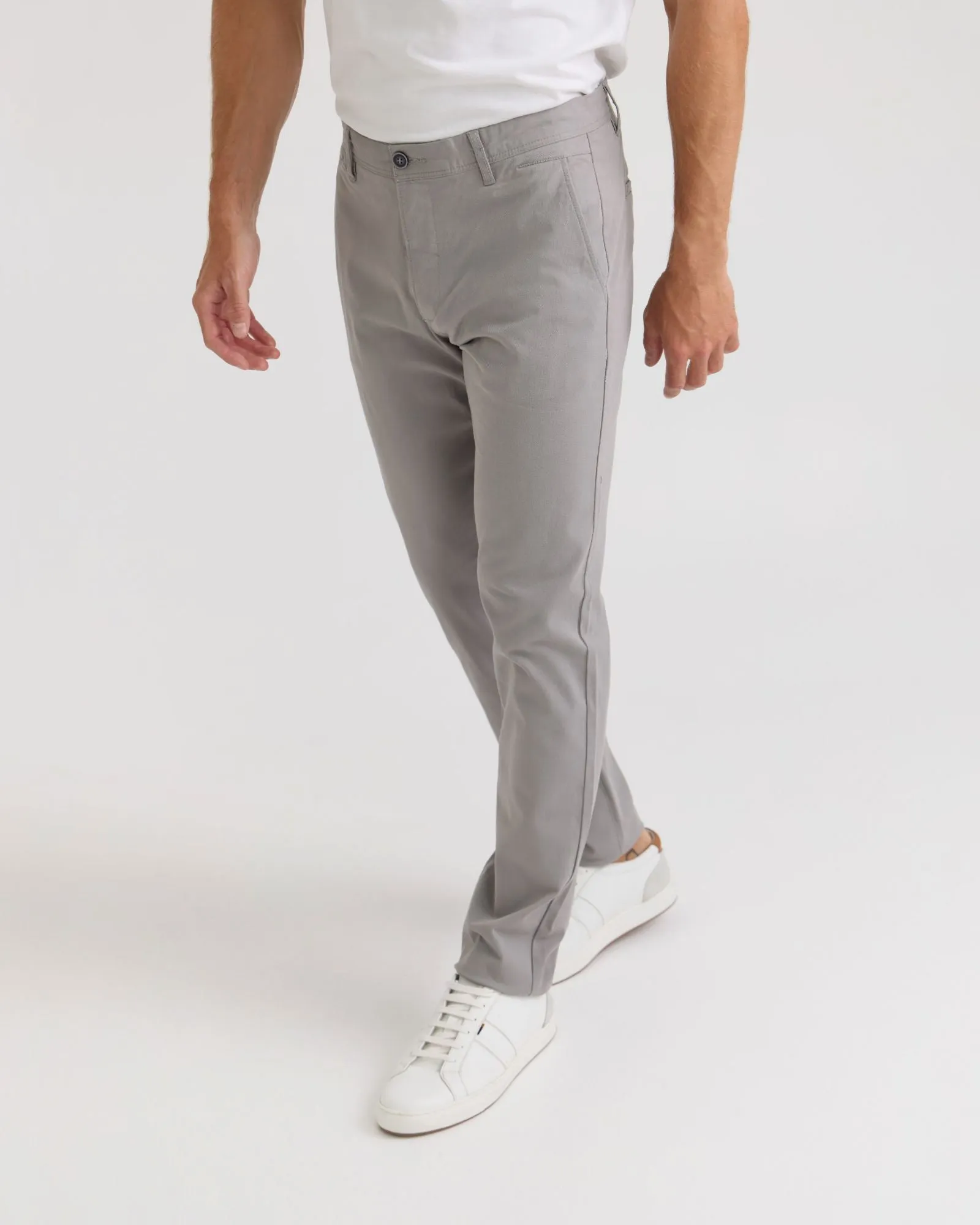 Slim Leg Stretch Cotton Chino