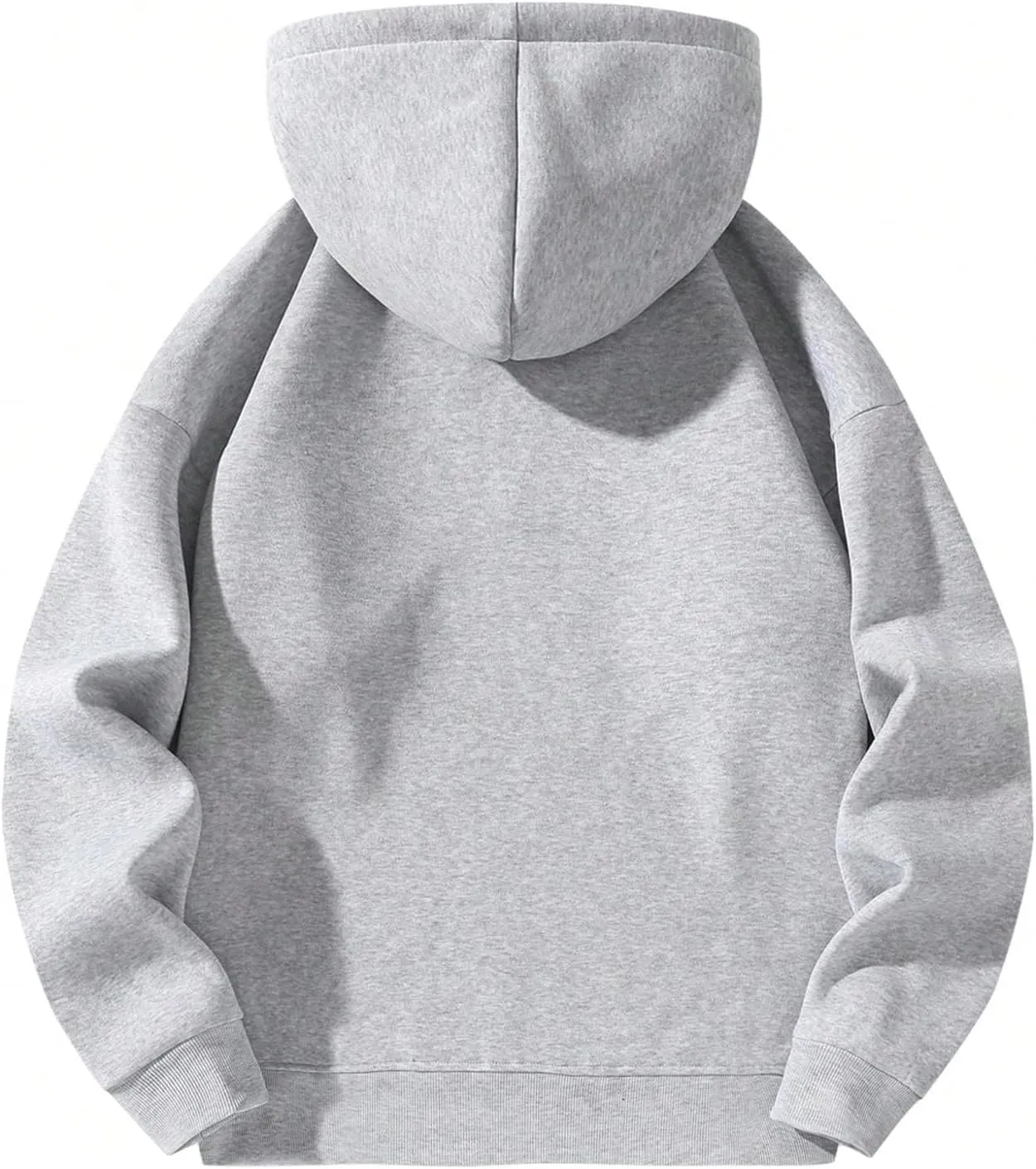 SOLY HUX Men's Quarter Zip Hoodies Zip Up Hoodie Long Sleeve Drop Shoulder Sweatshirt Casual Pullover