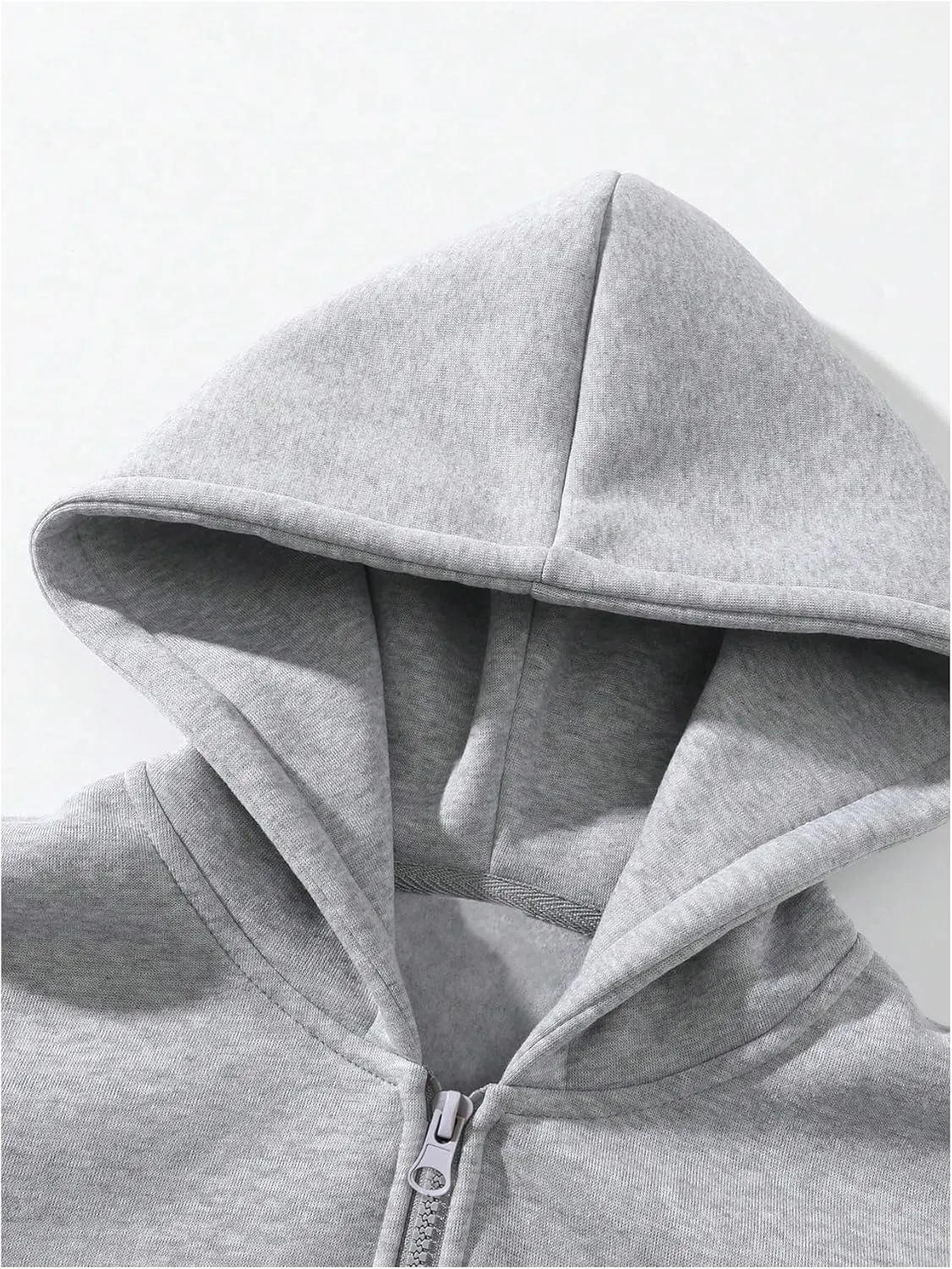 SOLY HUX Men's Quarter Zip Hoodies Zip Up Hoodie Long Sleeve Drop Shoulder Sweatshirt Casual Pullover