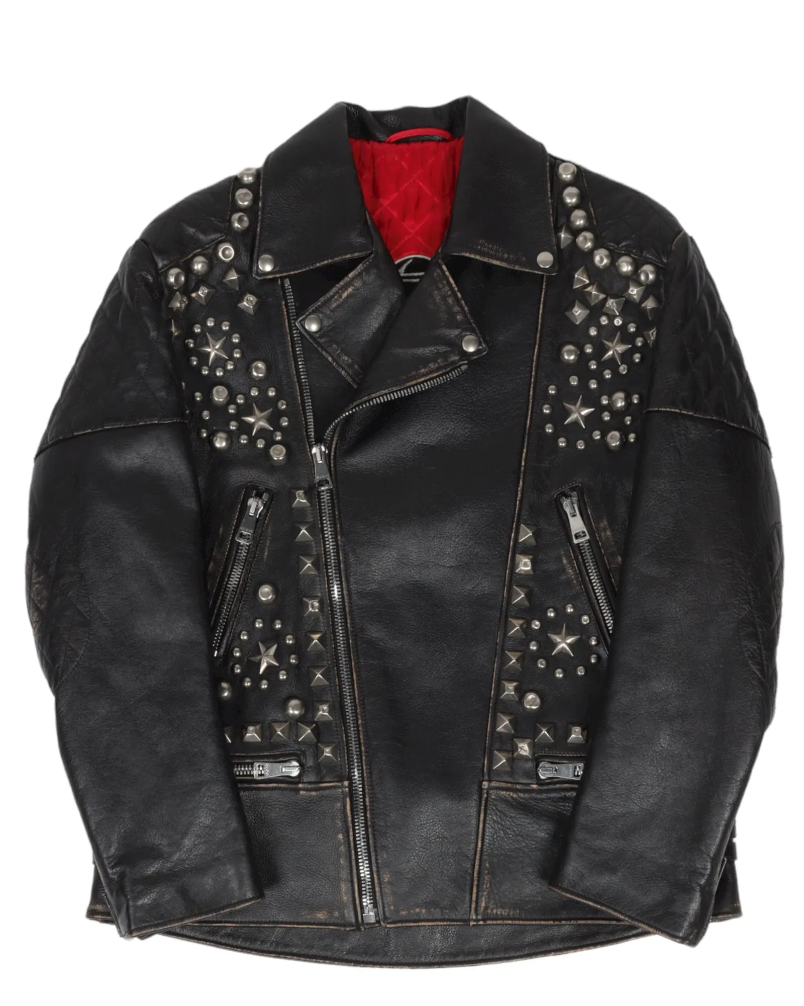 SS17 Studded Leather Jacket