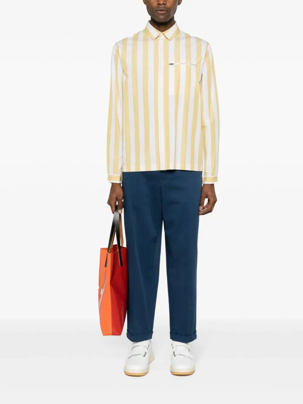 straight-leg chinos