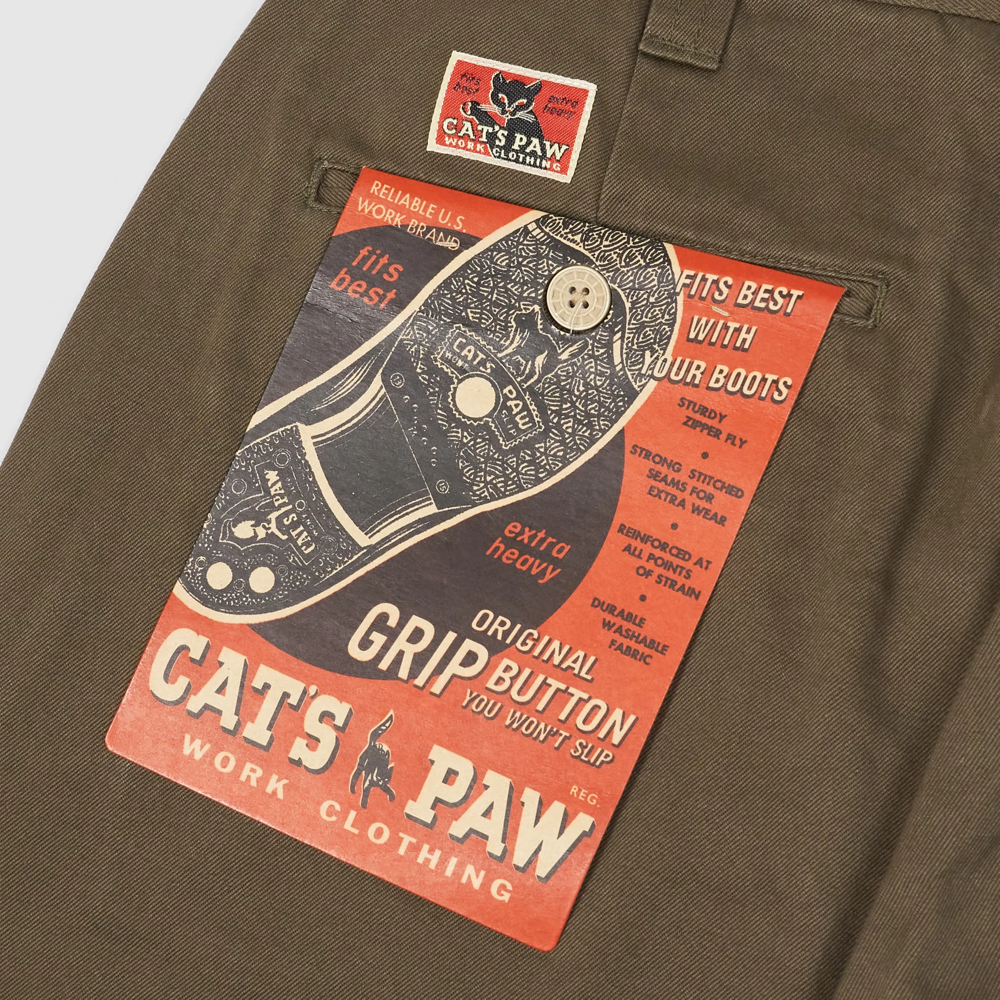 Sugar Cane Cats-Paw Chinos