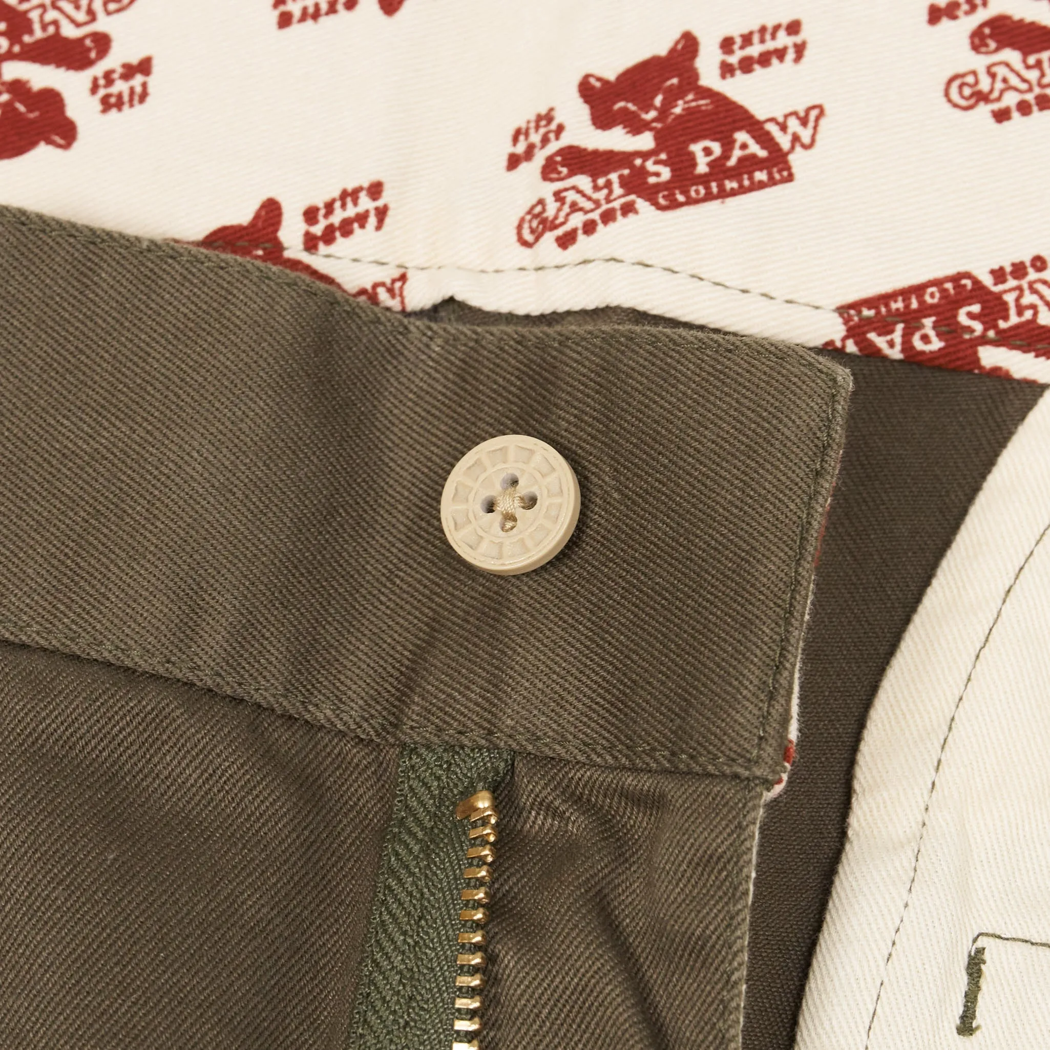 Sugar Cane Cats-Paw Chinos