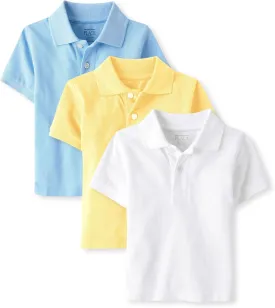 The Children's Place Baby Boys Short Sleeve Pique Polo