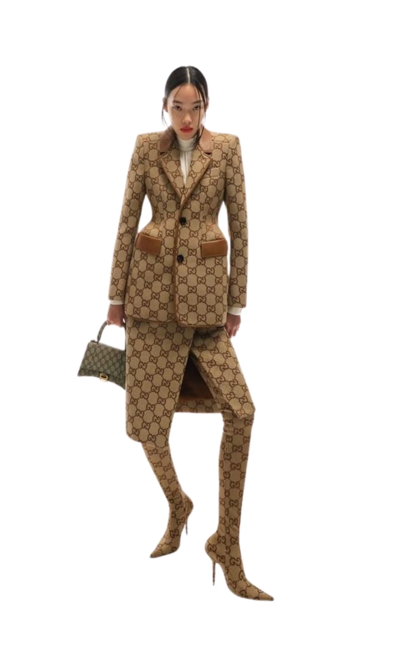 The Hacker Project Maxi GG Hourglass jacket