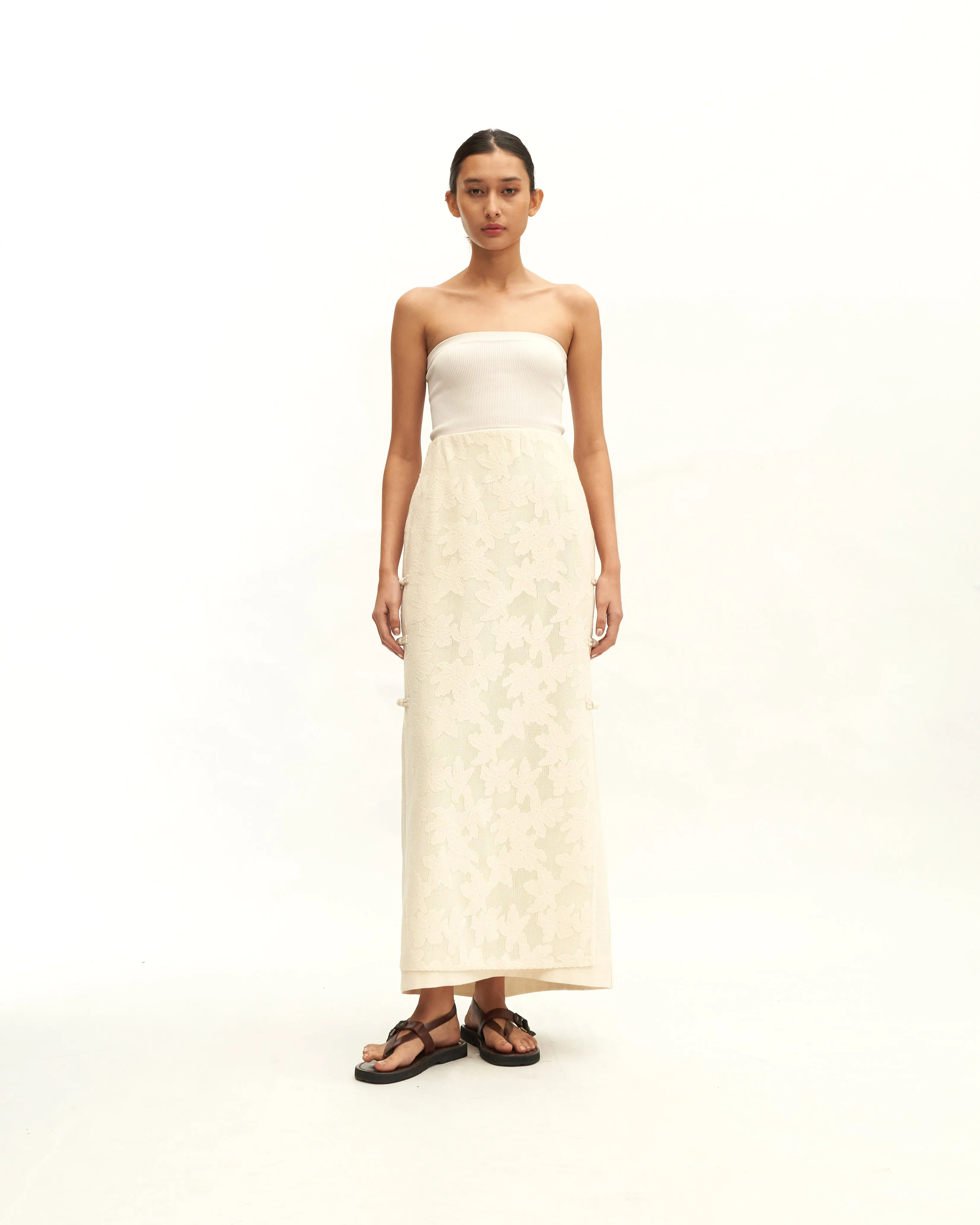 Women: Tiān Pencil Skirt (Sand)