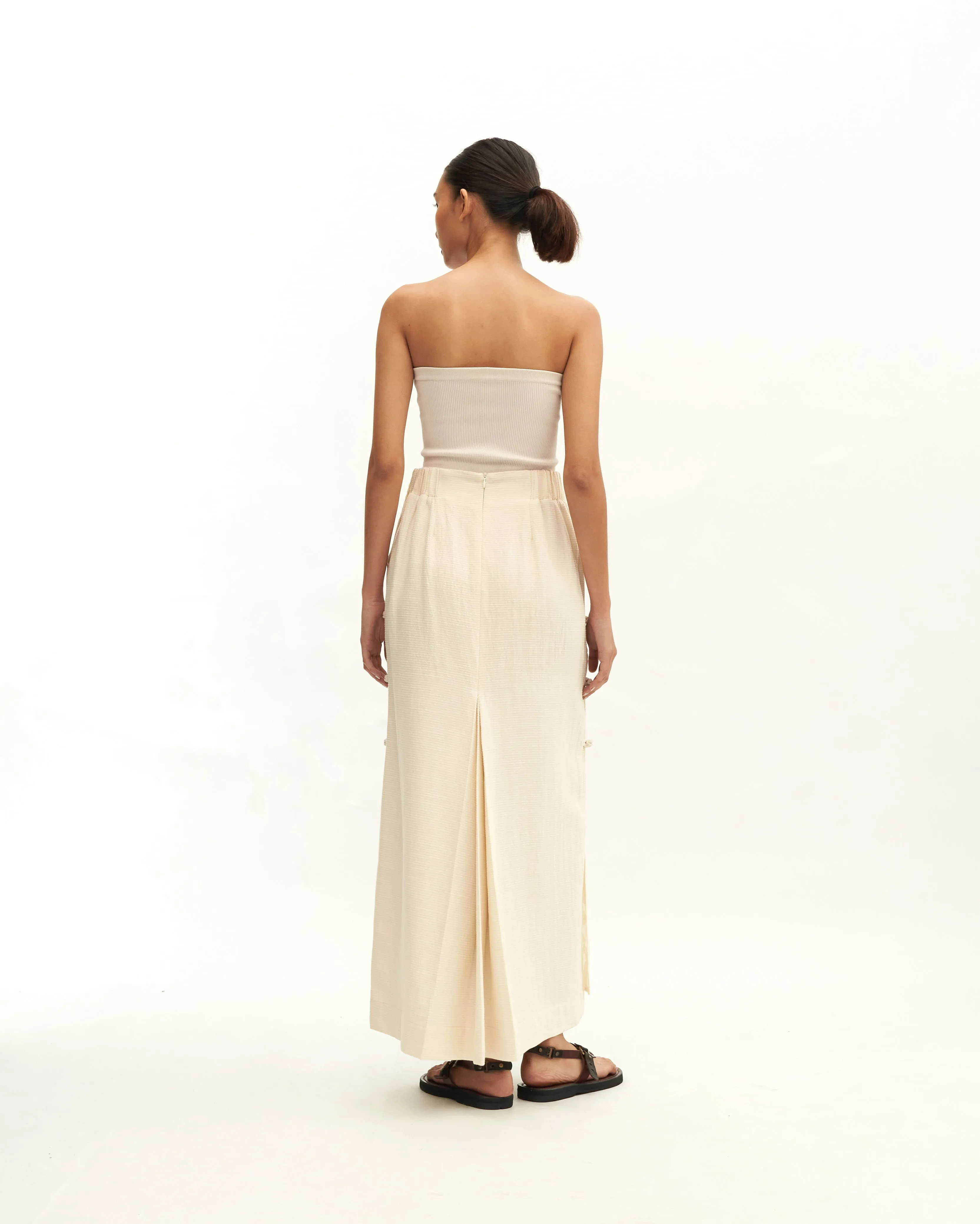 Women: Tiān Pencil Skirt (Sand)